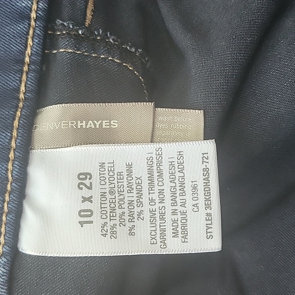 Denver Hayes Women's Mid Rise Skinny Pull On Jeggings - Picture 6 of 7